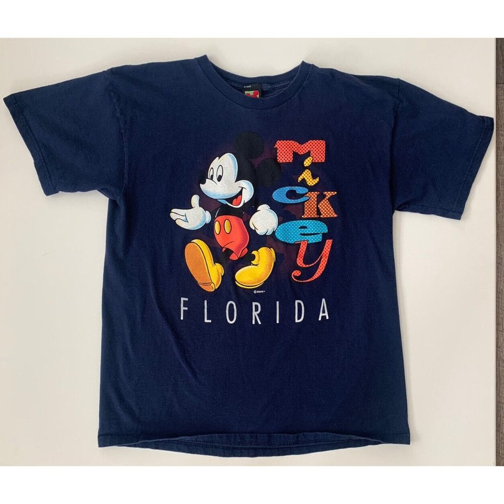 MICKEY MOUSE Walt Disney World Florida Vintage 90s Mickey Unlimited Large
